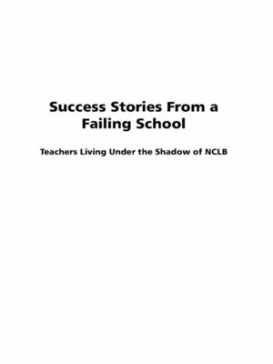 cover image of Success Stories From a Failing School